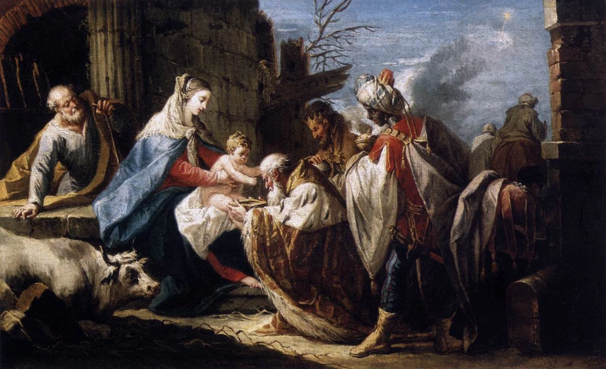 Adorazione dei Magi, 1755 - Szépmûvészeti Múzeum, Budapest